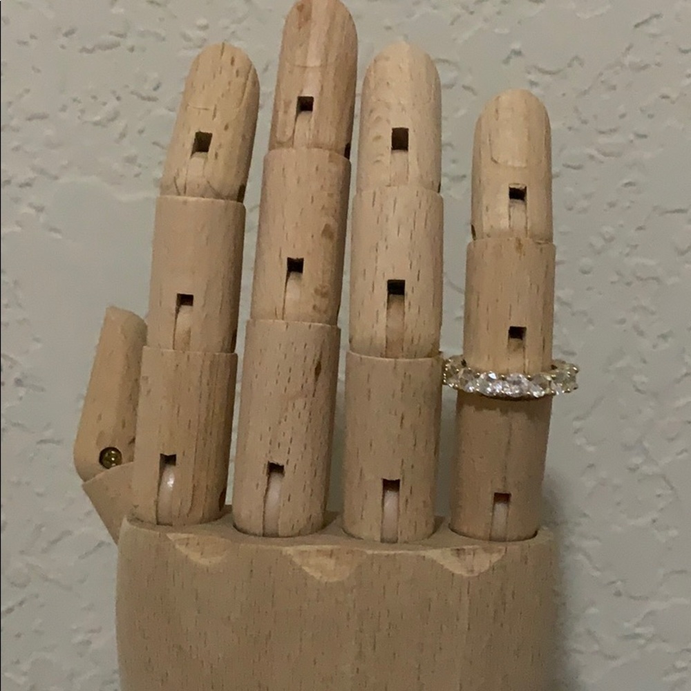 CZ Cocktail Band Ring